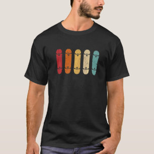 Skateboarding Skating Skateboarder Skater Retro Sk T-Shirt