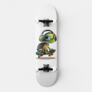 Skateboarding Turtle Custom Skateboard