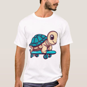 Skateboarding Turtle T-Shirt