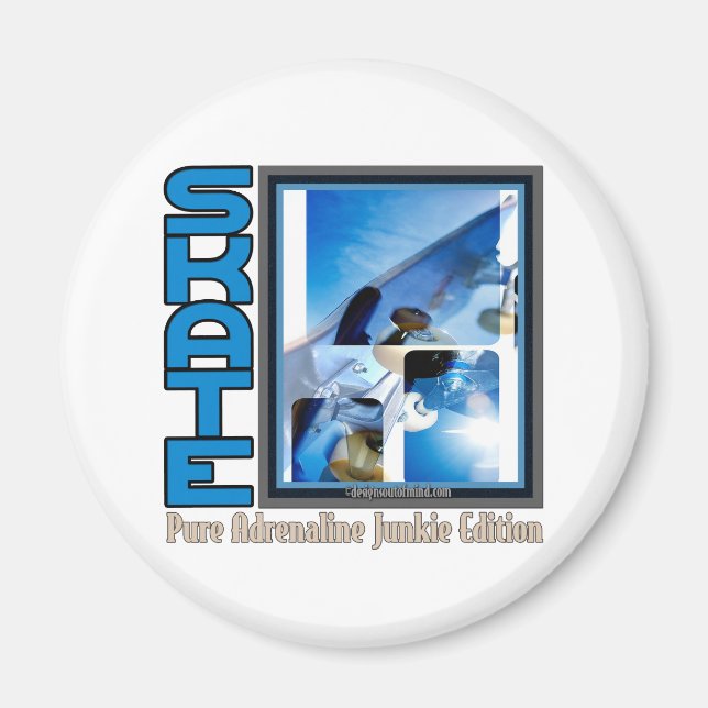 Skateboardingbeast Magnet (Front)