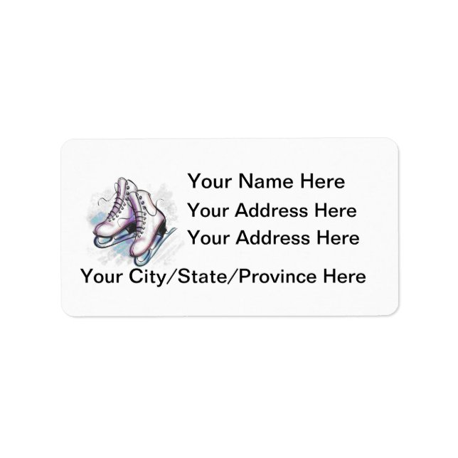 Skater Address Label-Customize It! Label (Front)