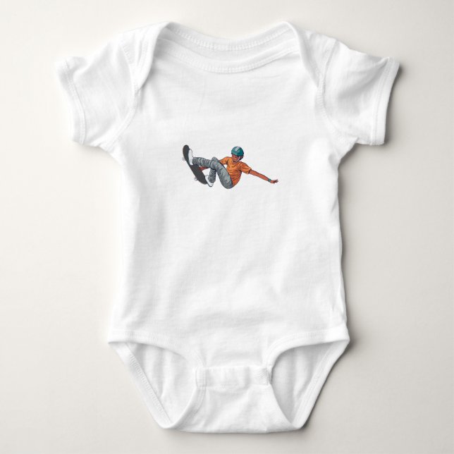 Skater Baby Bodysuit (Front)