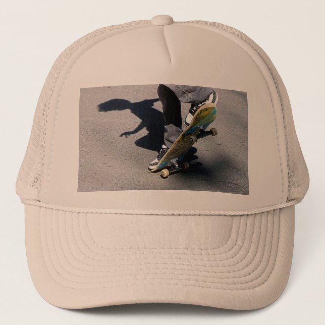 Skater Boy Trucker Hat (Front)