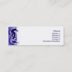 Skater Business Card