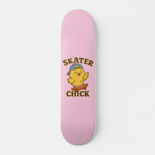 Skater Chick – Cute Street Style Tee Skateboard