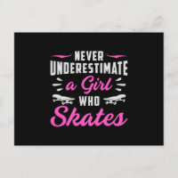 Skater Girl Girls Sk8 Skating Skateboard Gift Idea