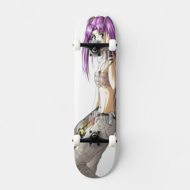 Skater Girl Skateboard (Recto)