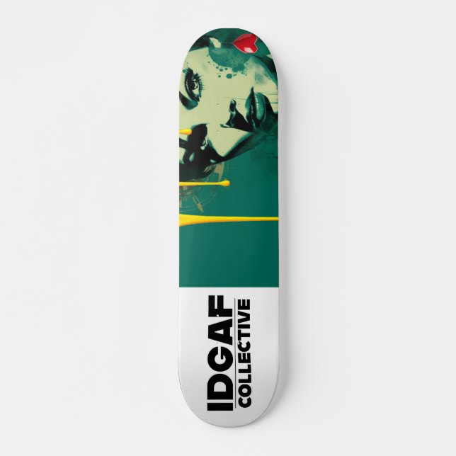 Skater girl  skateboard (Front)