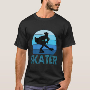 Skater Ice Skating Figure Skating Ice Dancing Fema T-Shirt