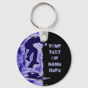 Skater Keychain