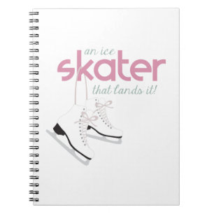 Skater Lands It Notebook