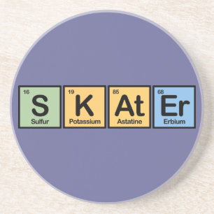 Skater made of Elements Coaster