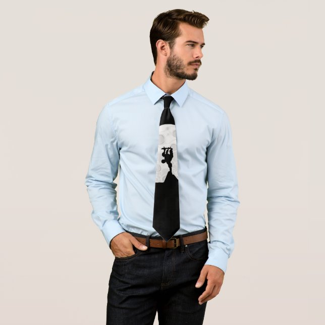 Skater Moon Tie (In Situ)