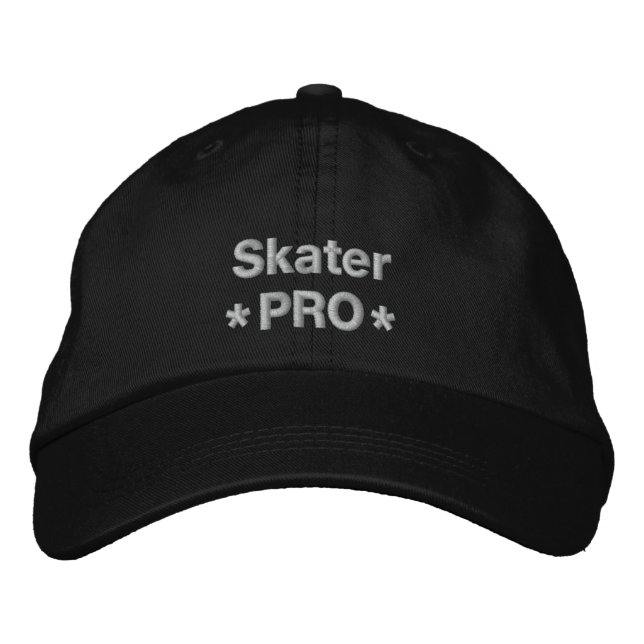 Skater Pro Embroidered Hat (Front)