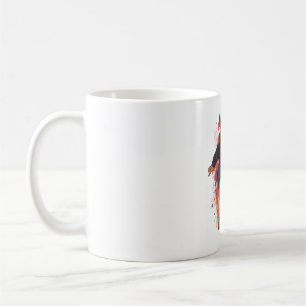 Skater Shepherd � Cool Skateboard Dog Coffee Mug