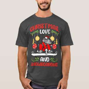 Skater Skateboard Christmas Love Skateboarding 1 T-Shirt