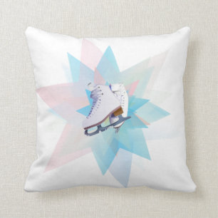 Skater Star Throw Pillow