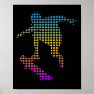 Skaterboard Street Skateboarding Longboard Skatebo Poster