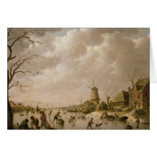 Skaters on a Frozen Canal, 1779