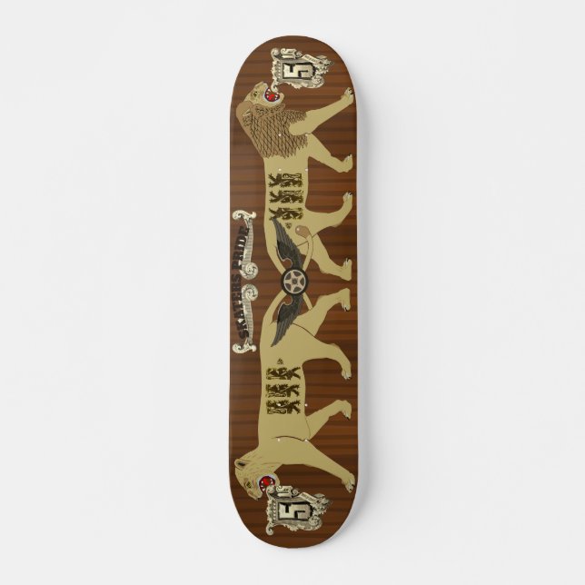 Skaters Pride Lion Art Edition Skateboards (Front)