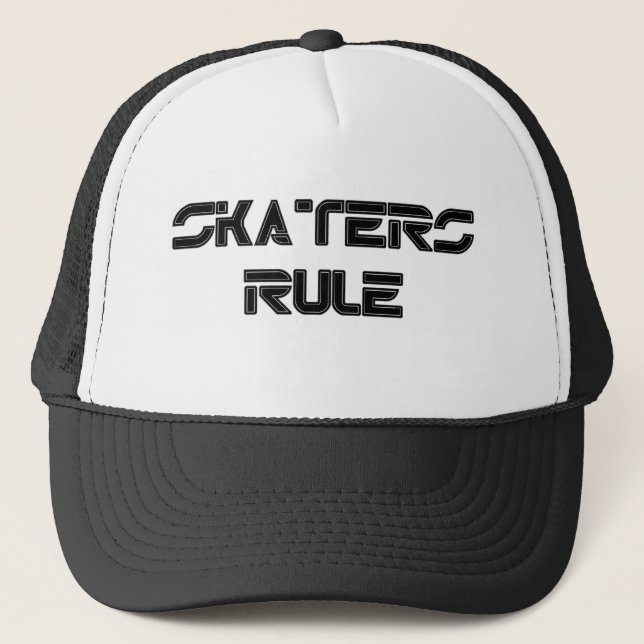 Skaters Rule Hat (Front)