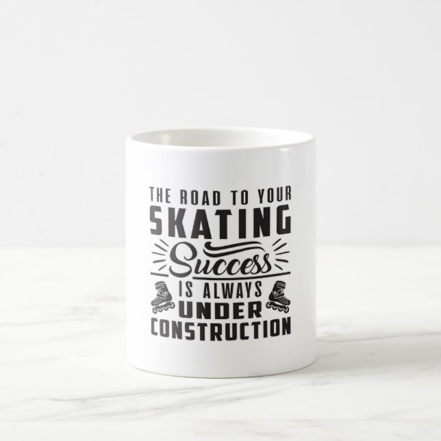 Skates Inline Skating Skating Inliner Gift Idea Coffee Mug (Center)