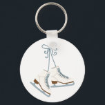 Skating Boots Keychain<br><div class="desc">Use these hanging ice skating boots for the fan of ladies figure skating.</div>