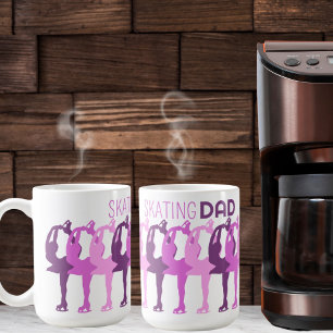 Skating DAD figure skating Synchronized Group Coffee Mug