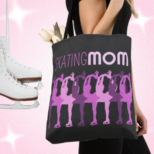 Skating MOM figure skating Synchronized Group Tote Bag