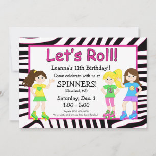 Skating Party Invitation