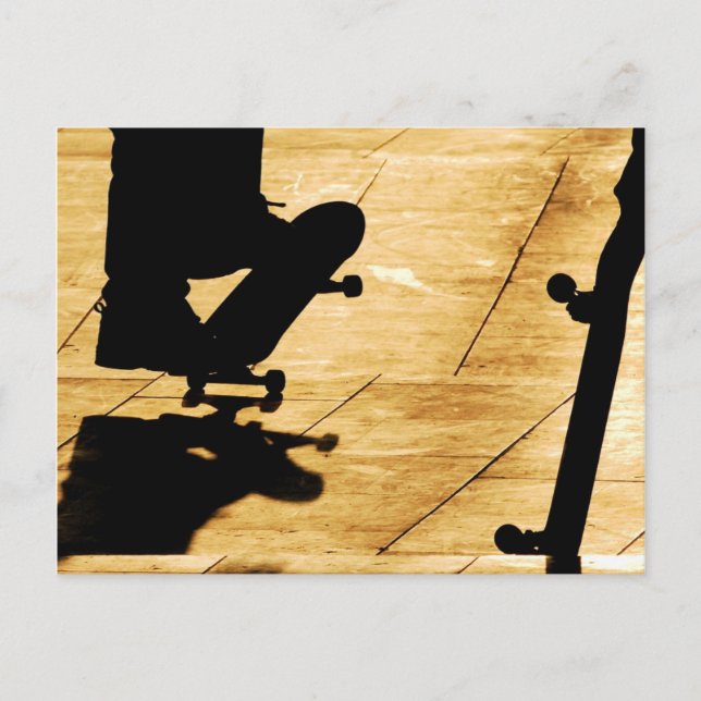 skating postcard (Front)