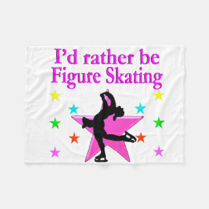 SKATING QUEEN FLEECE BLANKET