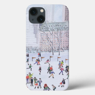 Skating Rink Central Park New York 1994 iPhone 13 Case