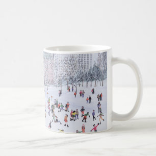 Skating Rink Central Park New York 1994 Coffee Mug