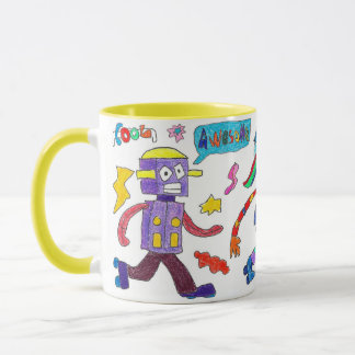 "Skating Robots" Mug