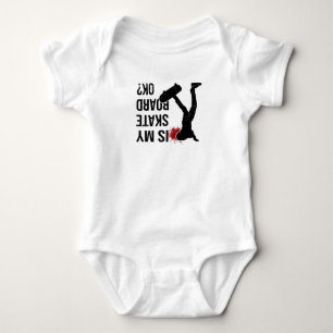 Skating Skateboarding Blood Skateboard Skater Baby Bodysuit