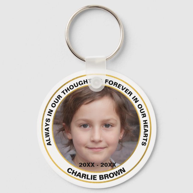 Skaymarts | Always in Our Thought & Hearts  Keychain (Front)