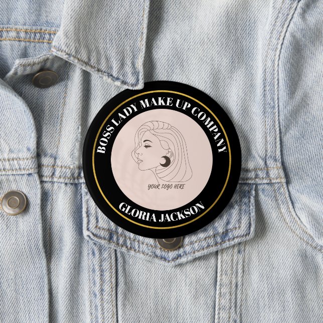 Skaymarts | Business Corporate Company Identity  4 Inch Round Button (In Situ)