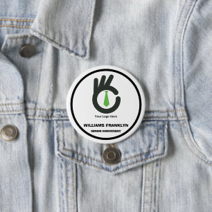 Skaymarts   Custom Business Corporate Identity 3 Inch Round Button