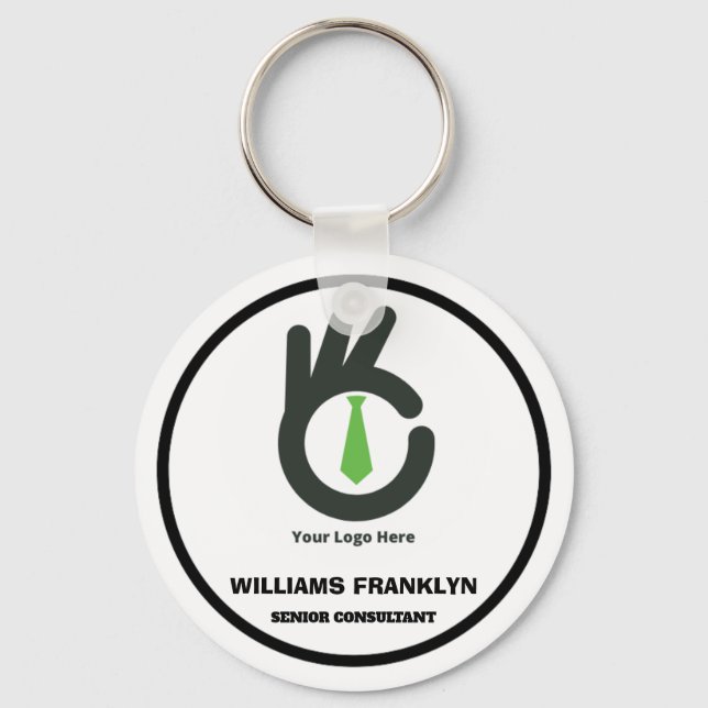 Skaymarts | Custom Business Corporate Identity Keychain (Front)