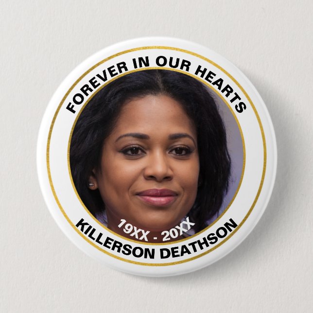 Skaymarts | Forever In Our Hearts Button (Front)