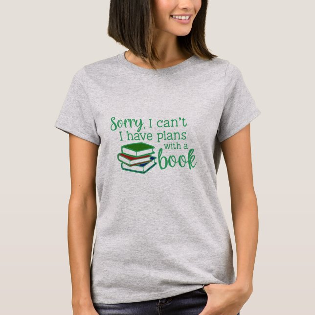 SKAYMARTS | I Can't Plan With A book T-Shirt (Front)