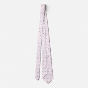 Skaymarts Lavender Blue Hearty Design Neck Tie