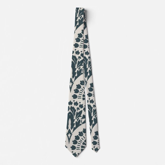 Skaymarts | Modern Trendy and Stylish Blue White Tie (Front)