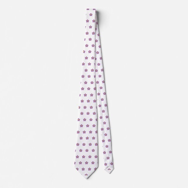 Skaymarts Rose Floral Design Neck Tie (Front)