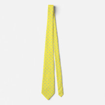 Skaymarts Yellow Colour Blue Hearty Design Neck Ti