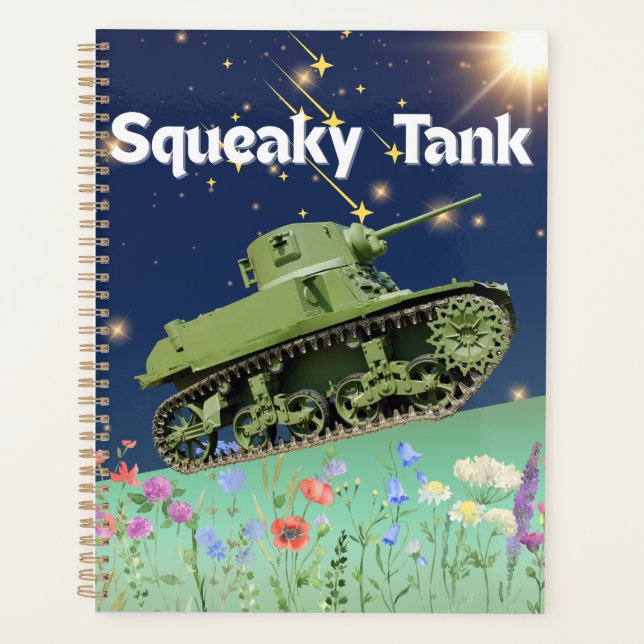 Skeaky Tank Planner (Front)