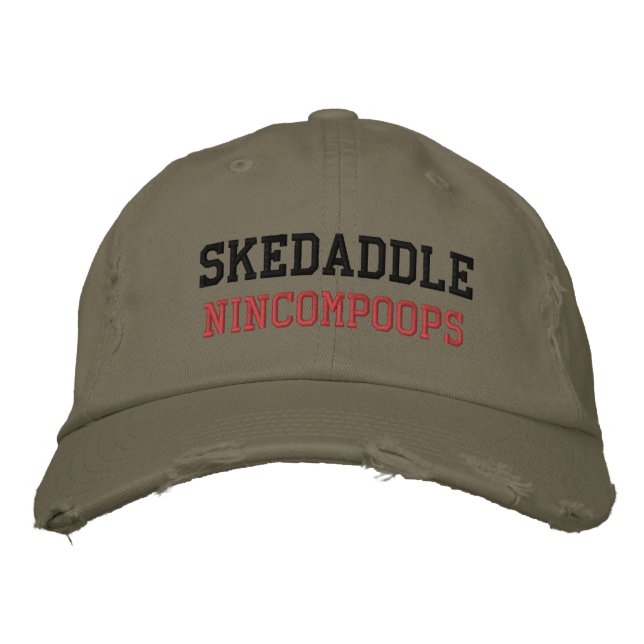 SKEDADDLE NINCOMPOOPS Hat (Front)