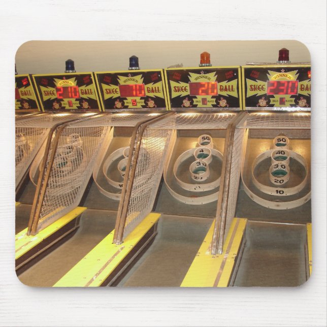 SKEE BALL! MOUSE PAD (Front)
