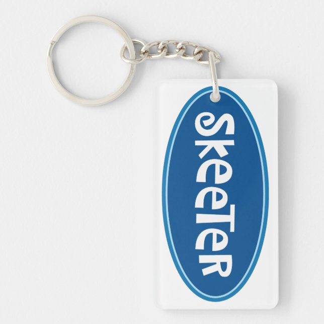 Skeeter Keychain (Front)